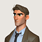 Rex Parker - Supernatural City, Ander Liza : Hey! This is Rex Parker, another character I did for Rovio on their Match 3 game Supernatural City. He's a detective and a very serious guy.
Character design and art direction by the amazing Javier Burgos! http