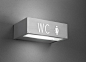 wall light signage for interior APOLO: A-811/15 LED Pujol Iluminacion