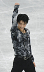 RIFU Japan Japan's Yuzuru Hanyu performs in the men's short program of the NHK Trophy at Sekisui Heim Super Arena in Miyagi Prefecture on Nov 23 2012...