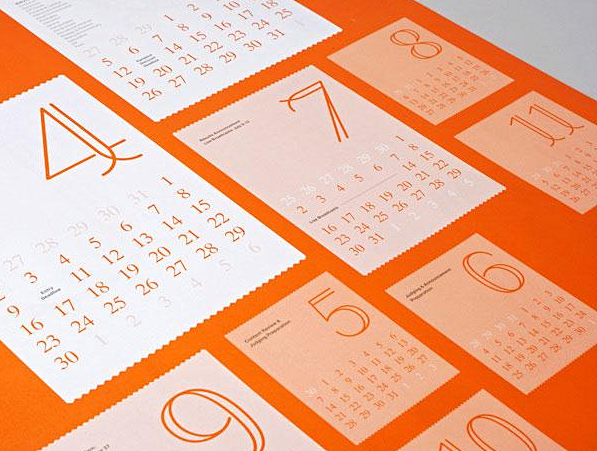 漂亮的橘色企业画册设计 - 画册设计 -...
