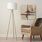 Tripod Floor Lamp - Antique Brass - Threshold™