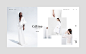 ØHLIN - B  : Web Design for a fashion brand.