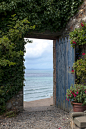 Enviable Entryways: 20  Fancy Homes that are Covered in Flowers : "Every flower about a house certifies to the refinement of somebody. Every vine climbing and blossoming tells of love and joy." -Robert G. Ingersoll
