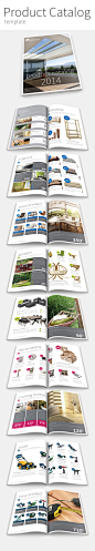 Product Catalog template on Behance