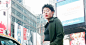 赤坂沙世冲撞纽约的钢铁世界空灵的日本脸庞_潮我看齐_海报时尚网