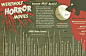 Werewolf Horror Infographic by *SaraChristensen on deviantART #采集大赛#