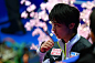 Yuzuru Hanyu of Japan looks on during day 2 of the ISU World Figure Skating Championships 2019 at Saitama Super Arena on March 21 2019 in Saitama...