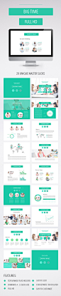 Big Time Keynote Template - Business Keynote Templates