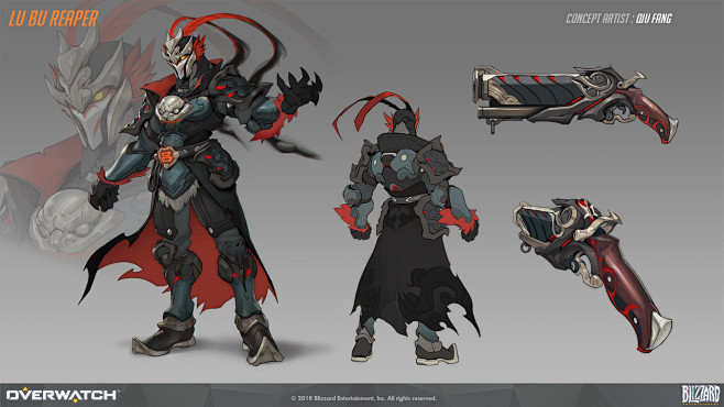 Lu Bu Reaper Skin Co...