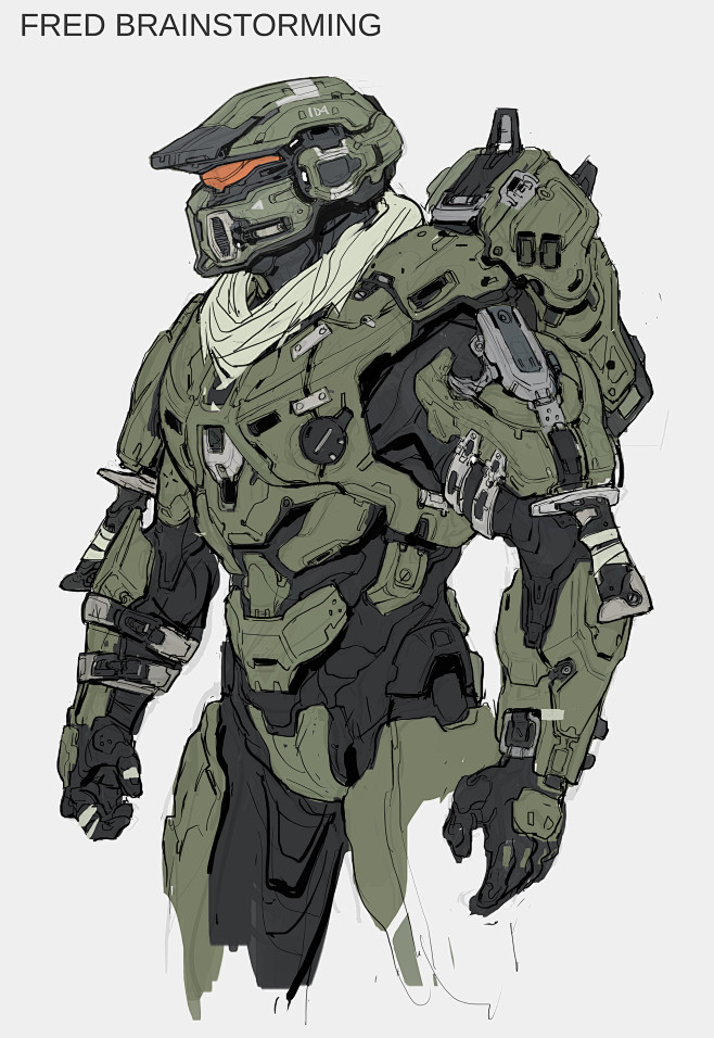 Fred- Halo 5 的 104 早...