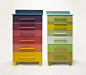 Two dressers with nine colours on Behance