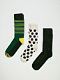Happy Socks Combed Cotton Socks (3 Pack)