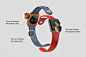 高品质Apple Watch样机VI展示PSD模型MockupsApple-watch-mockup#180601 :  
