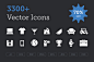 3300+ Vector Icons Bundle : In our today's icon bundle, we have gathered together 17 different categories, including Christmas, Clothes, Finance, Food, Education, Communication, eCommerce, Shopping, Seo and Marketing, Hotel, Furniture, Sports, Transport, 