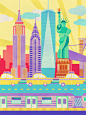 New York City Illustration on Behance