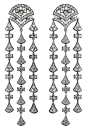 Earrings W. A. Bolin