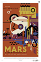 NASA太空旅游海报-火星