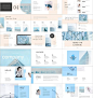 4 in 1 company report PowerPoint template