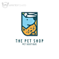 Cute Dog Cat Bird Logo - Custom Pre-Made Logo Design - Pet Logo Illustration