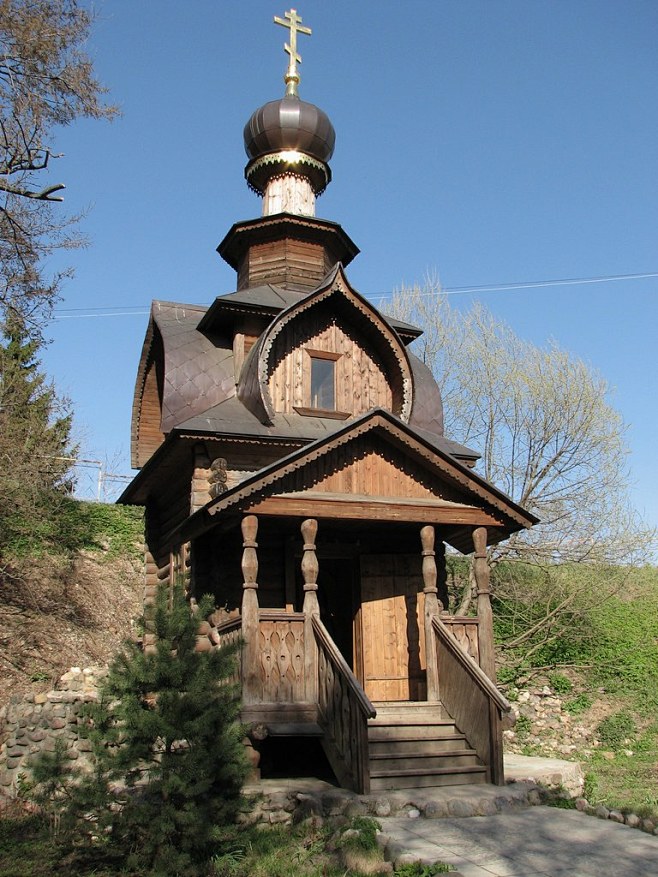 The church of Sergiy...