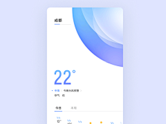 七七六采集到APP weather