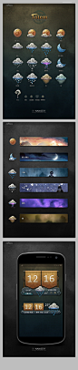 weather icons and wiget by nangeyi *** " Since ... | • GUI • Web De...