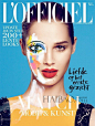 《L'Officiel》杂志荷兰版2014年2月号封面
 
模特：阿娜依斯·波略特 (Anais Pouliot)@北坤人素材