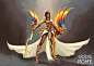 Gods of Rome - Wrath of Egypt and Vikings (canceled) - Gameloft, Alexandre Chaudret : Character designs made for "Gods of Rome", a fighting game on IOS and Androïd, by Gameloft.
Those designs were made in the Art Team of Gameloft HQ Paris.
Art D