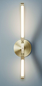 sconce I brass I light I light fixture I interior design I wall sconce I Contemporary I decor: