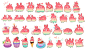 Rainbow Bunny Stickers : Rainbow Bunnies are LGBT characters created to be made into stickers.