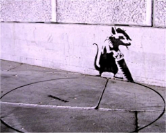 狂暴勋采集到狂暴-涂鸦画家—班克西（Banksy