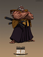 Alessandro Pizzi's submission on Feudal Japan: The Shogunate - Character Design : Challenge submission by Alessandro Pizzi