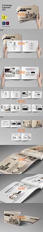 室内装修设计家装家具产品目录版式设计模版 id + psd分层素材-淘宝网