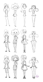 Character Shape Sketching 2 (with video link) by LuigiL.deviantart.com