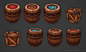 Medieval Props, Felipe Alves : Hand painted medieval props.

Diffuse only