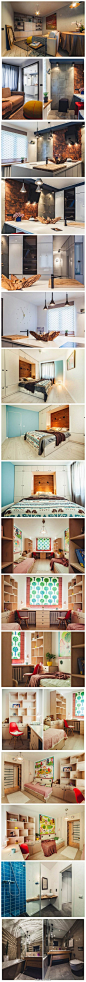 #我爱我家# 基辅公寓Apartment for Four by Rina Lokvo，超强储物空间让空间一点一点的变大 http://t.cn/Rz5OBPq