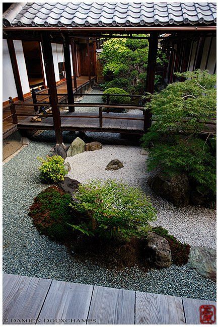 Inner zen garden at ...
