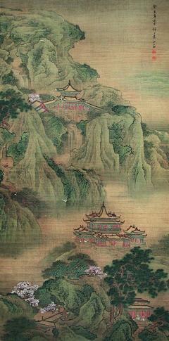 花间禅院采集到乙-艺术禅之界画