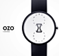  
OZO手表由俄国设计师Anton Repponen设计，与传统手表不同的是OZO 手表没有指针，转动的是两个数字圆盘，上面代表小时，下面代表分钟，读取时间的时候，只需要看中间的沙漏里面的数字即可。晚上沙漏区域也有夜光显示，方便查看时间