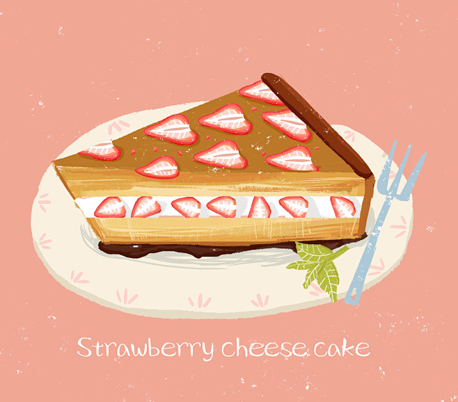 草莓蛋糕
插画师Neala