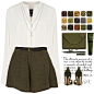 #white #darkgreen #luxury #casual #classy #modern #style