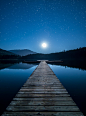 Moonlight Dock by James Wheeler on 500px