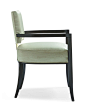 caracole Stanley Dining Arm Chair