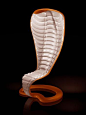 这款“眼镜蛇”椅巧妙地将蛇的造型融入到椅子的设计之中