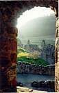 Castle view of Loch Ness, Scotland༺♥༻神*TZn*神༺♥༻