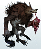 Many Such Werewolves, Maria S. : bunch of art of one my fav subjects to draw