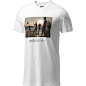 adidas Bruna Beach Tee | adidas UK : The spirit of Rio and the city's love of football shine on the men's Bruna Beach Tee, which features a photo of Copacabana taken by a Brazilian photographer.