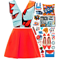 #FASHIONSET #contestentry #fashion #beoriginal #ORANGE #Blue