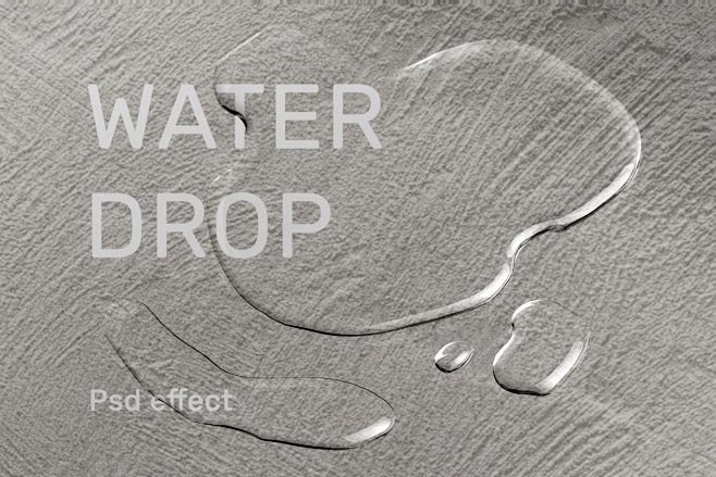 Water drop texture p...