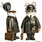 The Incredible Whimsical Steampunk Sculptures of Stephane Halleux. – if it's hip, it's here